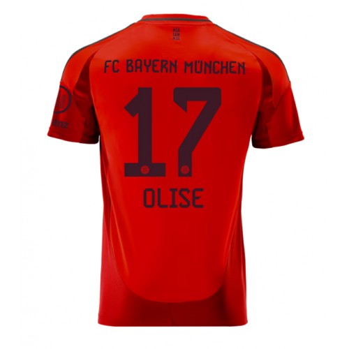 Bayern Munich Michael Olise #17 Domaci Dres 2024-25 Kratak Rukav